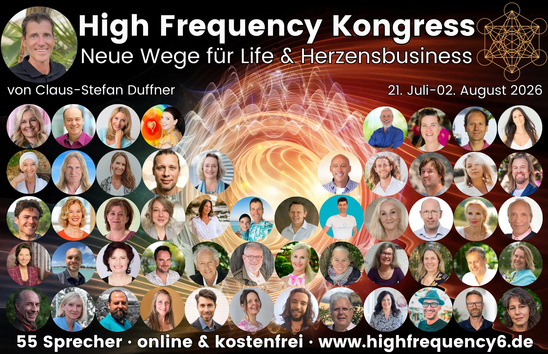 High Frequency Kongress "Neue Wege für Life & Herzensbusiness"